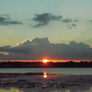 Sunset over Turkey Lake at Bill Frederick (Turkey Lake) Park